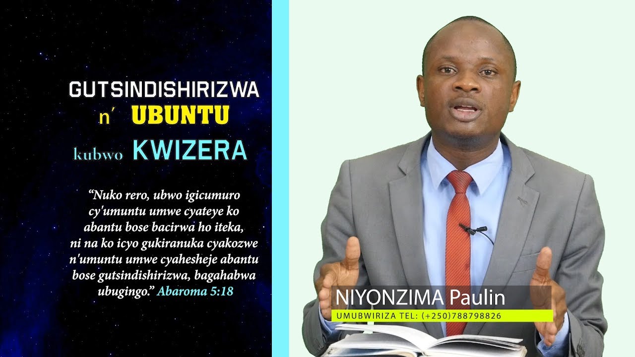 1.Niyonzima Paulin: Inkingi 4 zirebana n'Agakiza k'Umuntu