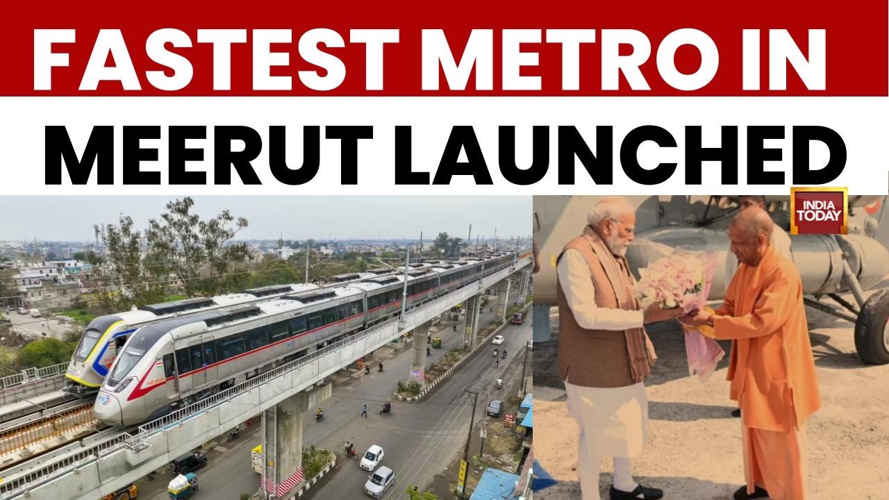 PM Modi Launch | PM Modi To Launch Namo Bharat RRTS And Meerut Metro To Boost NCR Connectivity