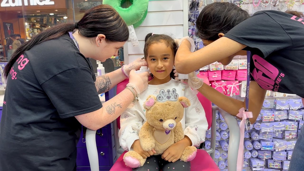 Kids' First Time Ear Piercing