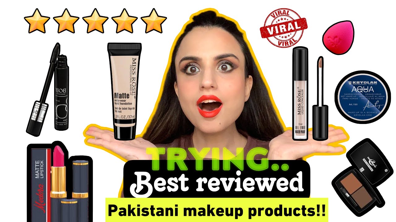 *VIRAL*Pakistani makeup products||Worth the hype?