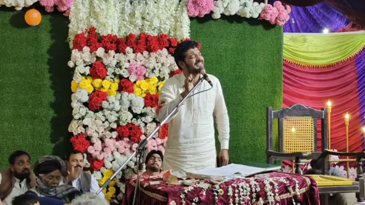 Qasida Shab E Meraj | Teri Amad ki K liay | Zakir Yasir Raza Jhandvi  Qasida Mola Ali a.s | Paharpur