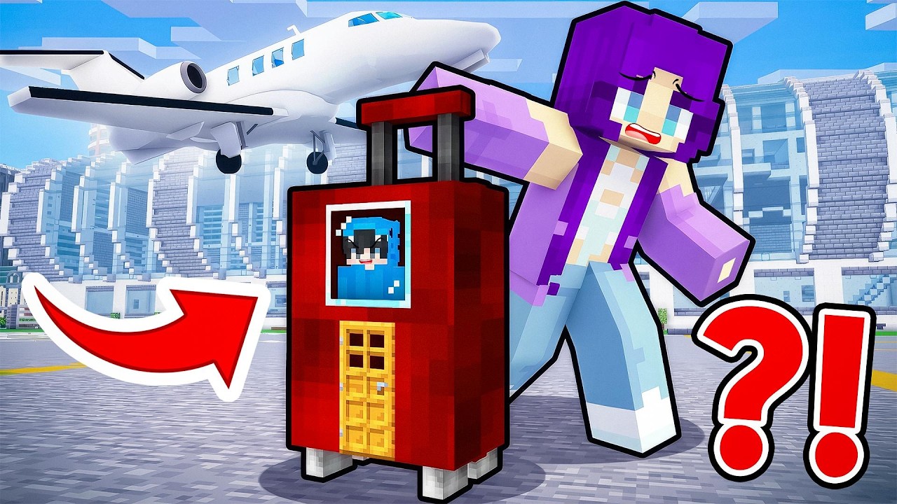 Lia'nın BAVULUNA Saklandım - Minecraft