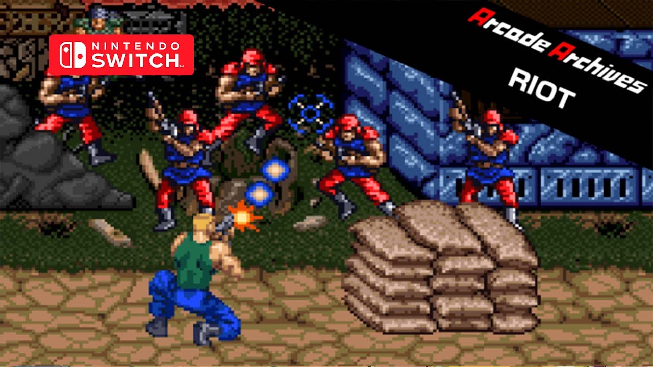 Arcade Archives: Riot Gameplay Nintendo Switch