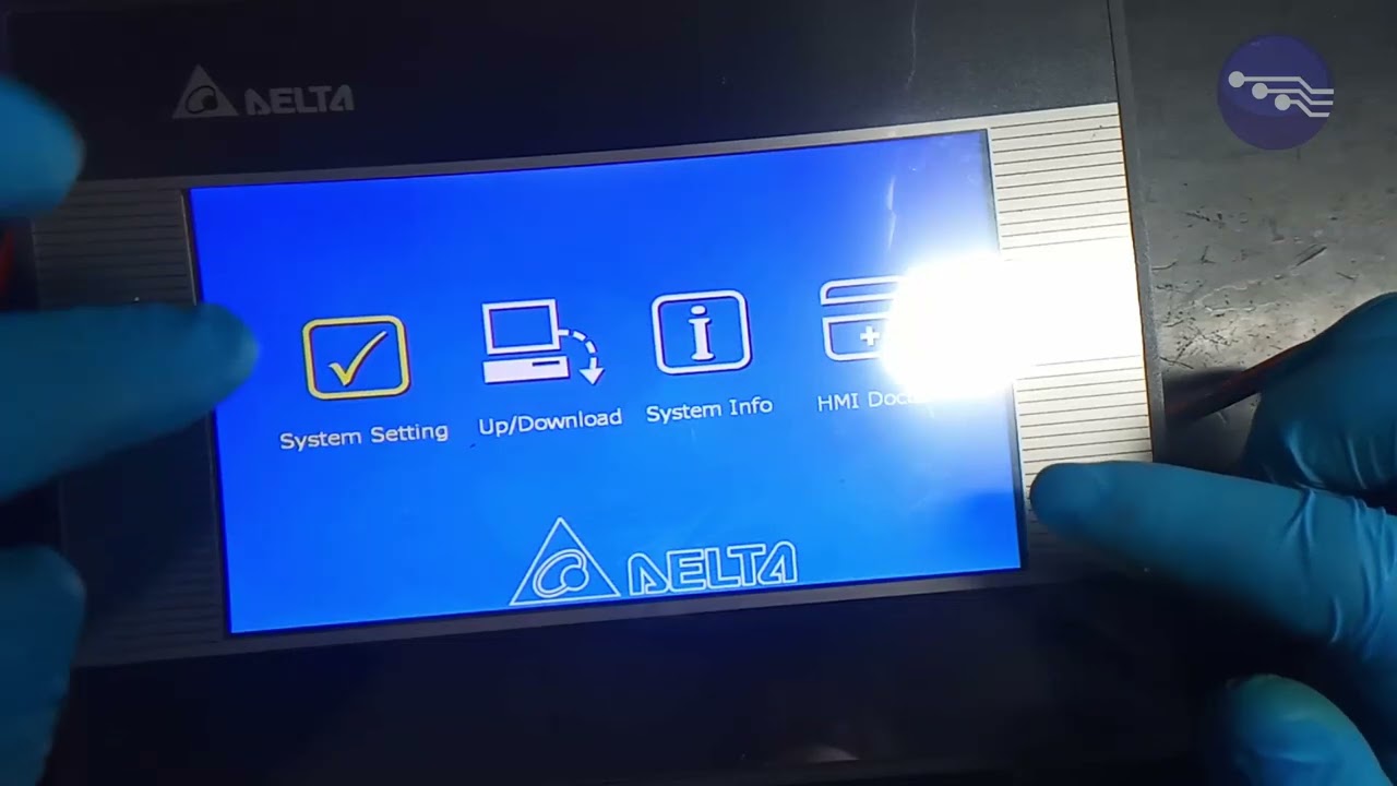 Como fazer a calibração do touch screen de uma IHM ?