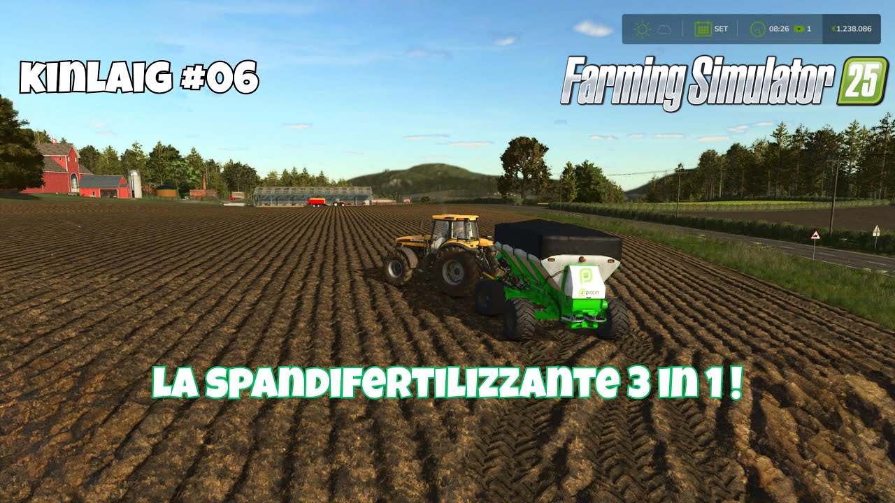 FS25 KINLAIG #06 | TEST MOD SPANDIFERTILIZZANTE PICCIN MASTER 30000 HEAVY DUTY