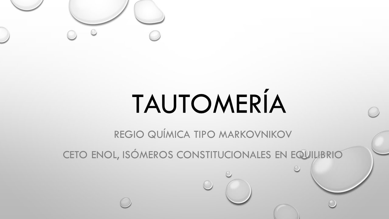 Tautomería Cetoenolica