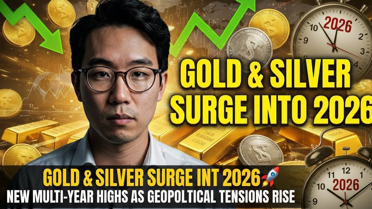 Gold & Silver Surge into 2026 🚀 | New Multi‑Year Highs as Geopolitical Tensions Rise