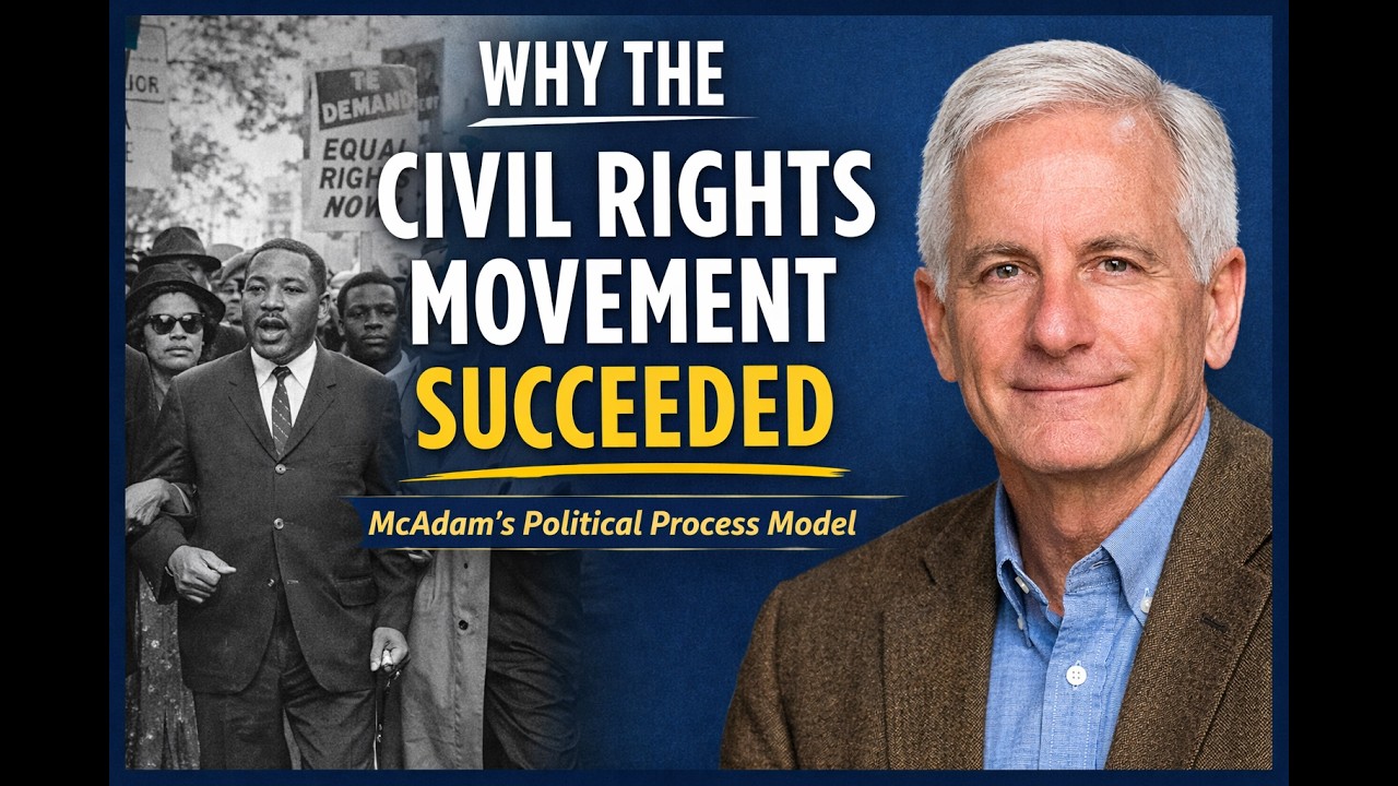 Why the Civil Rights Movement Succeeded: Doug McAdam’s Political Process Model
