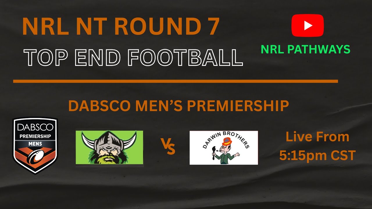 NRL NT DABSCO Men's Premiership Round 7 - Palmerston Raiders v Darwin Brothers