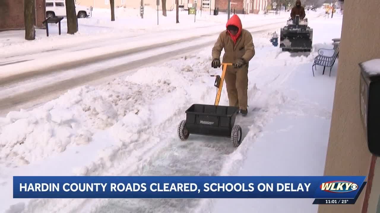 Hardin County students heading back to school as crews complete winter cleanup effort