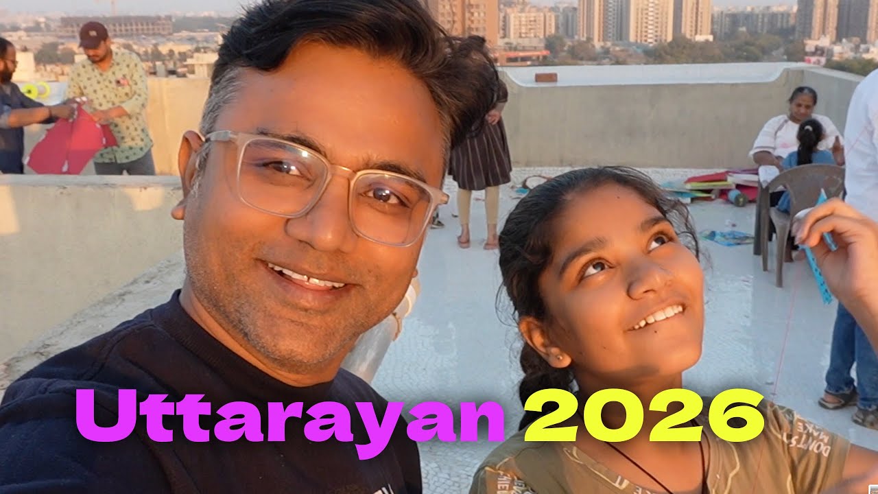 Uttarayan 2026🪁🪁 | Family Vlog | Family Man Diaries