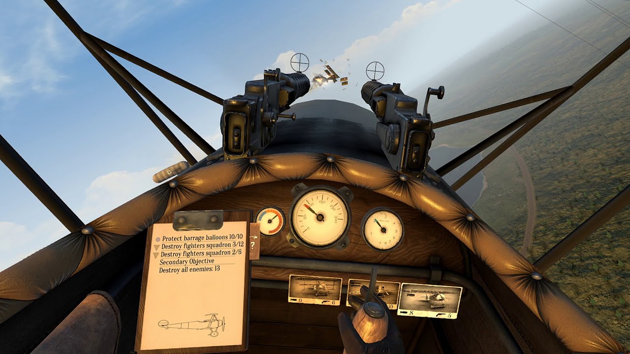 Warplanes: WW1 Fighters - Launch Trailer [PC VR]