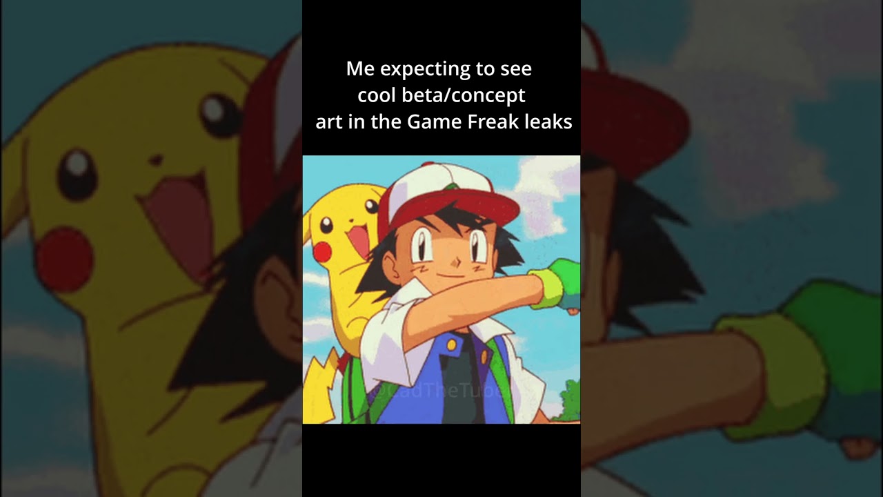 Game FREAKS leaks  #memes #pokemon #gamefreak #nintendo