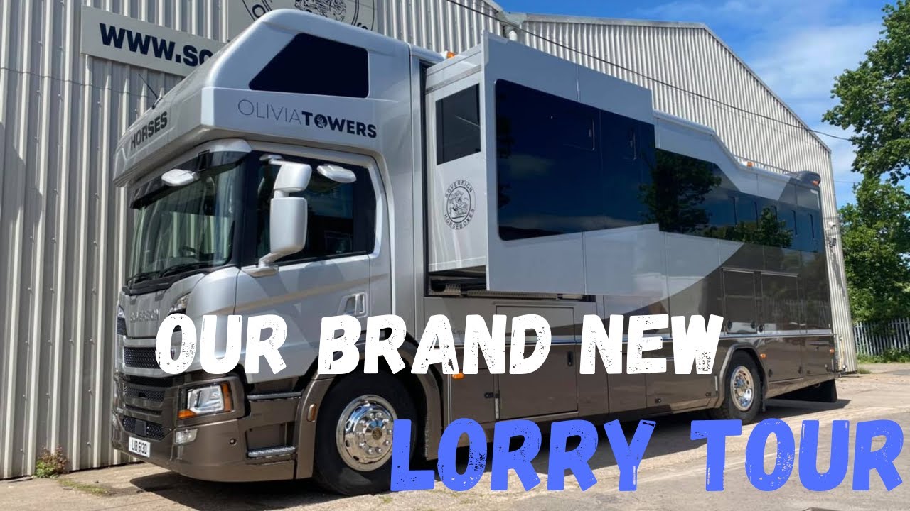Tour of our Brand new Horsebox | OT Vlog
