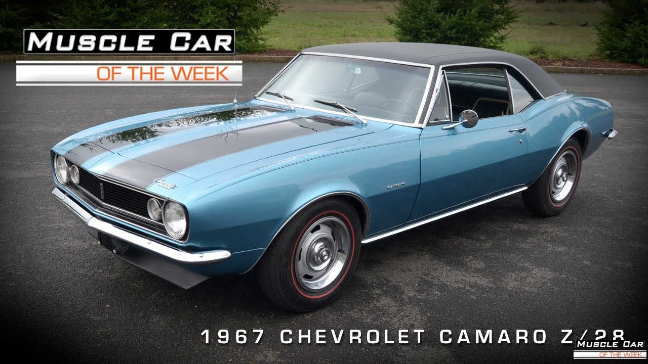 1967 Camaro Z/28 Muscle Car Of The Week Video #39