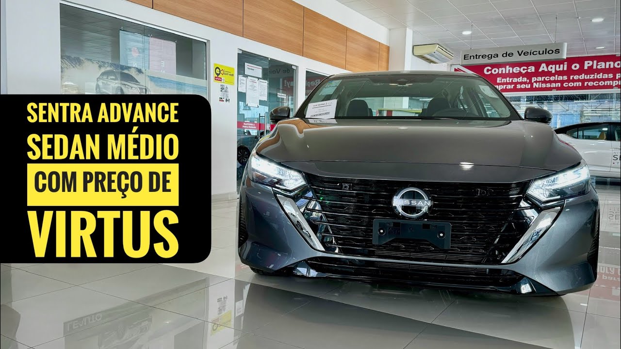 🔴 NOVO SENTRA ADVANCE - O MELHOR CUSTO X BENEFICIO DE SEDAN MÉDIO!
