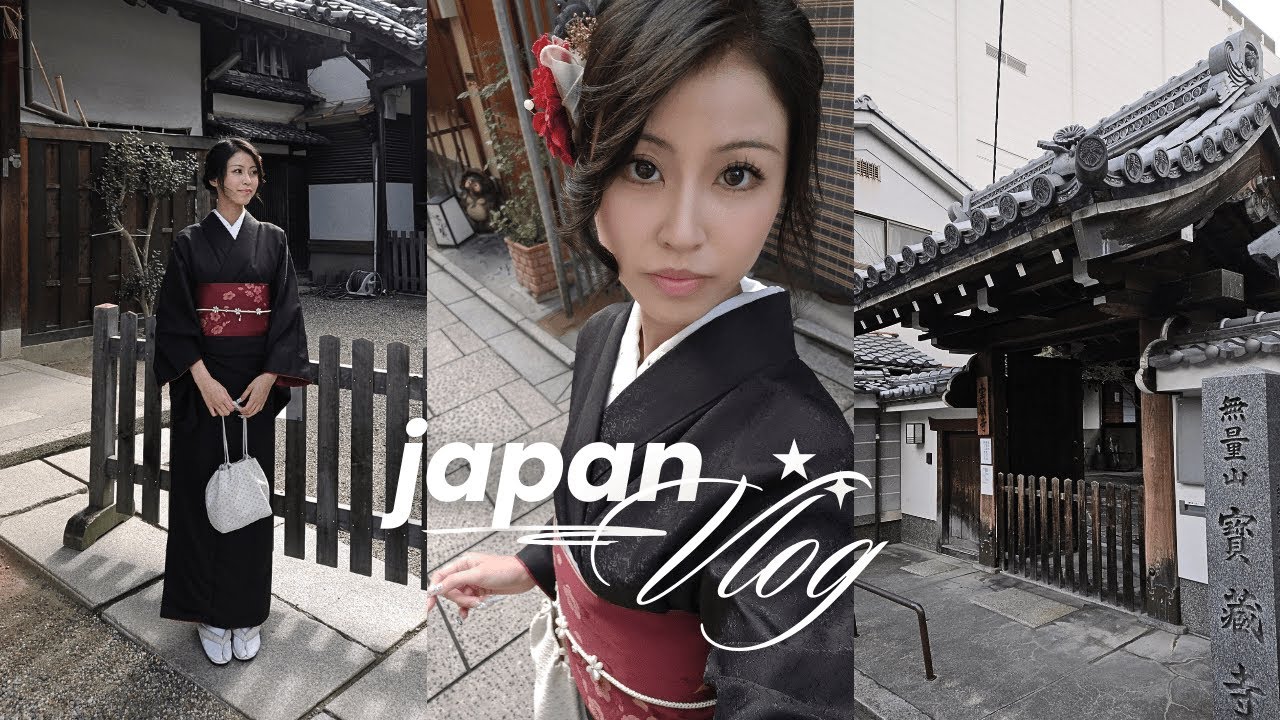 japan vlog 🍙: exploring kyoto + tokyo, daikanyama, kimono rental, disneysea, lots of food