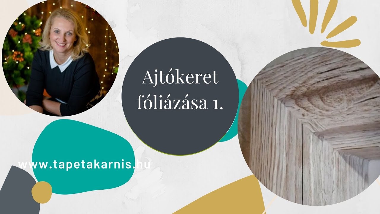 Ajtókeret fóliázása 1. rész
