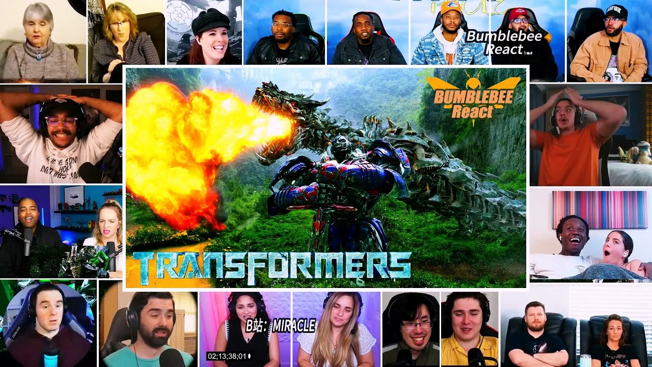 Optimus Prime vs Grimlock | Transformers: Age of Extinction (2014) reaction mashup
