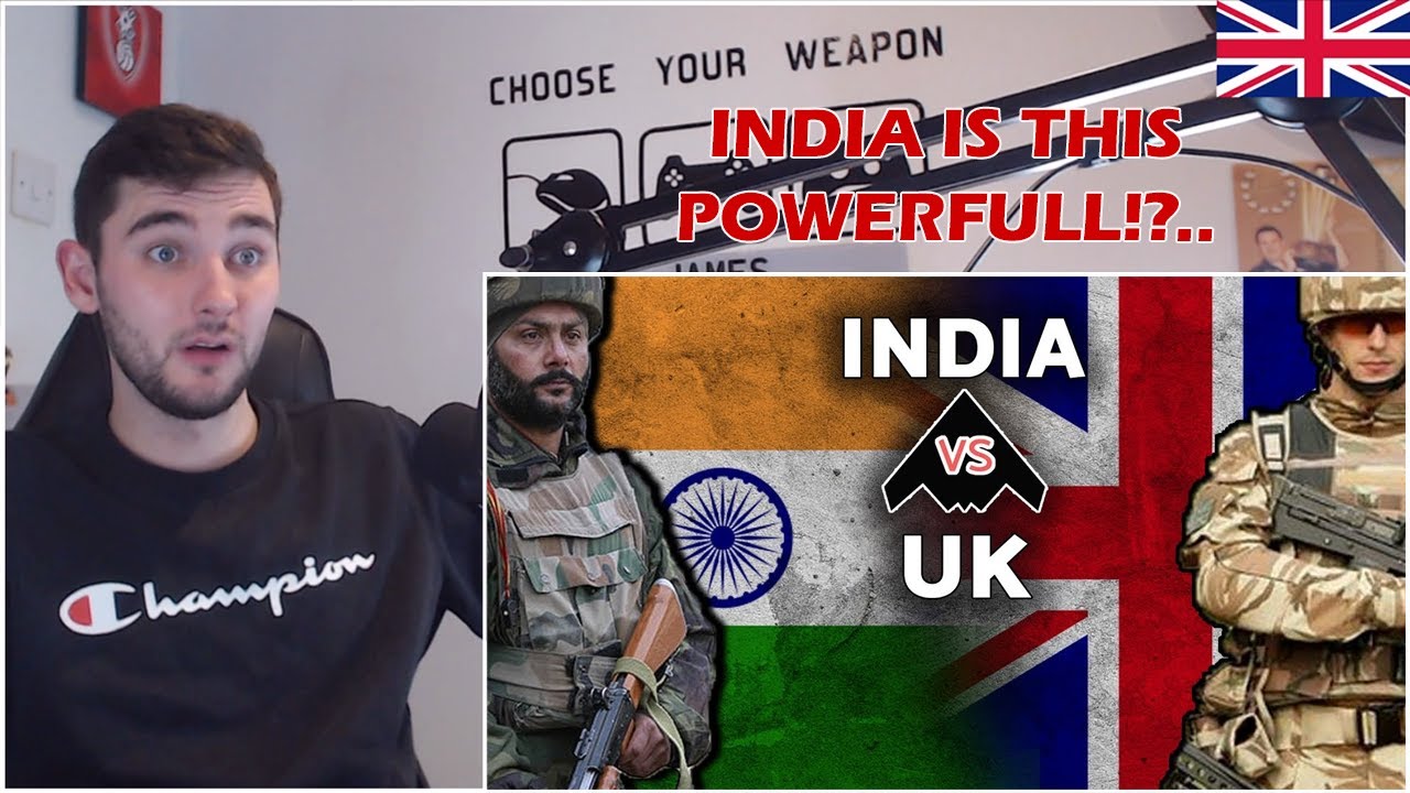 British Guy Reacts to India vs UK - Military Power Comparison *Shocked*