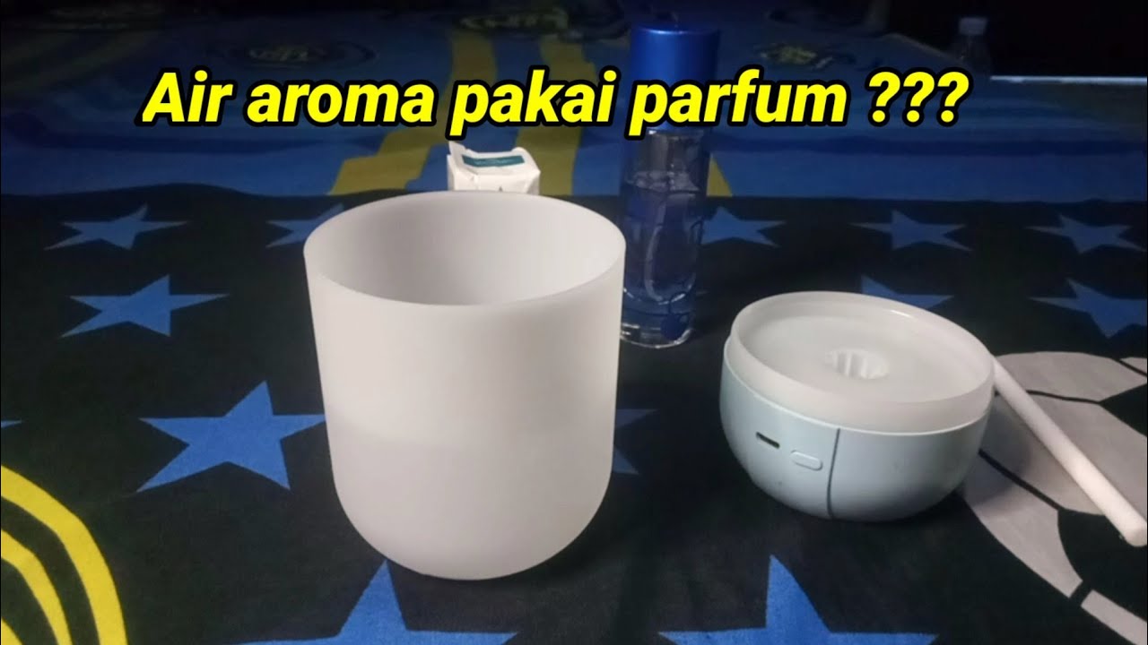 air aroma Humidifier pake parpum (minyak wangi)