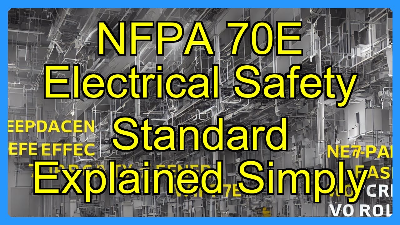 NFPA 70E Electrical Safety Standard Explained Simply