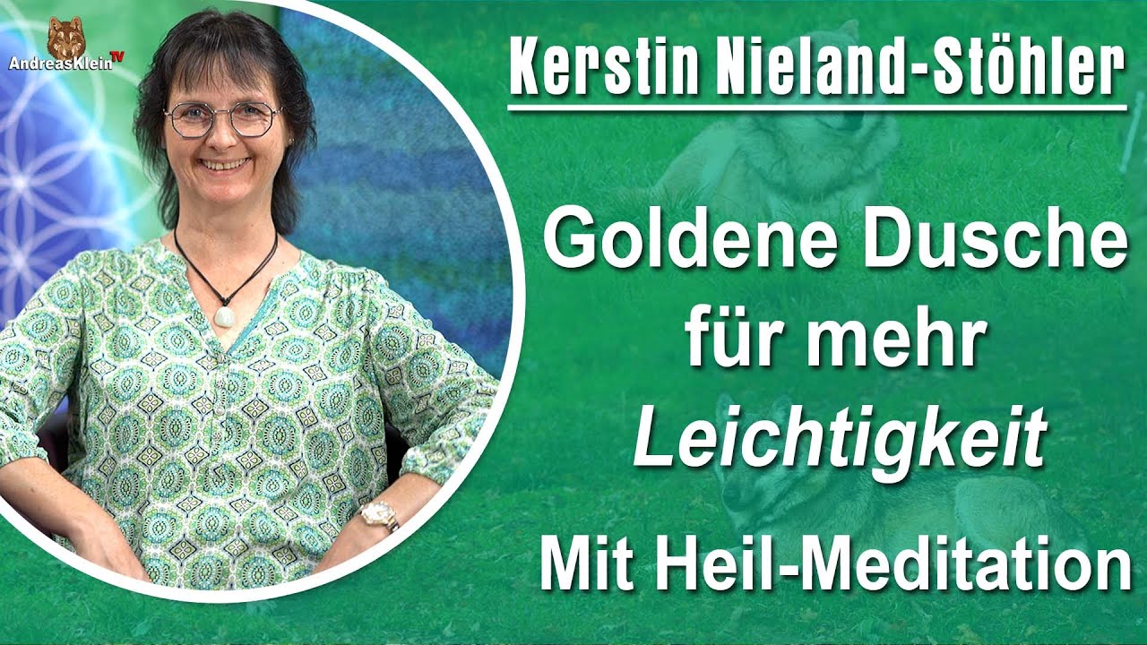 Goldene Dusche für mehr Leichtigkeit in Deinem Leben | Kerstin Nieland-Stöhler