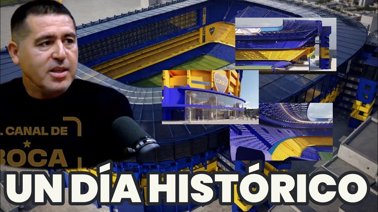 ⭐🏟️ RIQUELME ANUNCIÓ EL PROYECTO DE AMPLIACIÓN DE LA BOMBONERA - DETALLES EXCLUSIVOS 