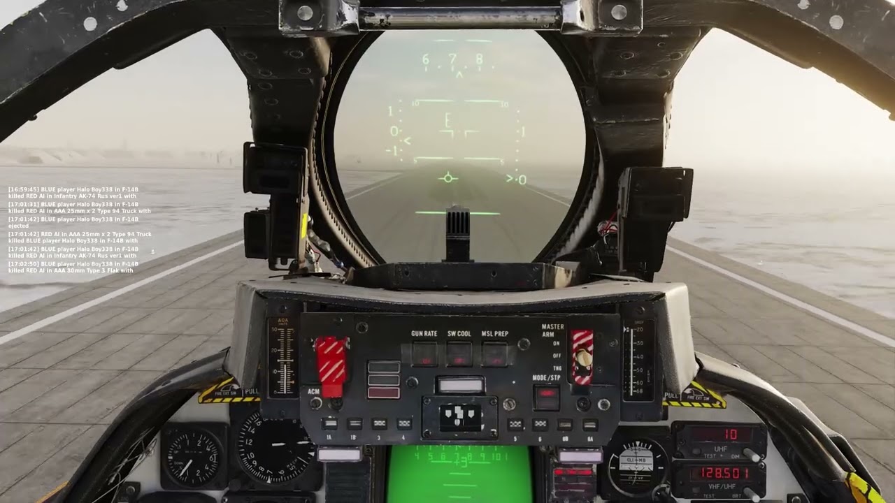 Landing a Damaged Tomcat