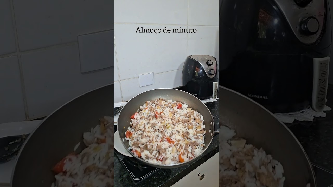almoço simples e saboroso 