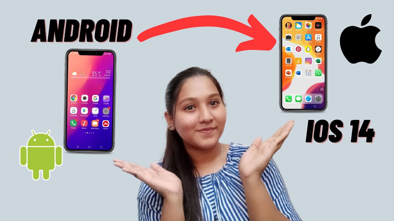 Convert any Android phone to iPhone | Install iOS 14 in android