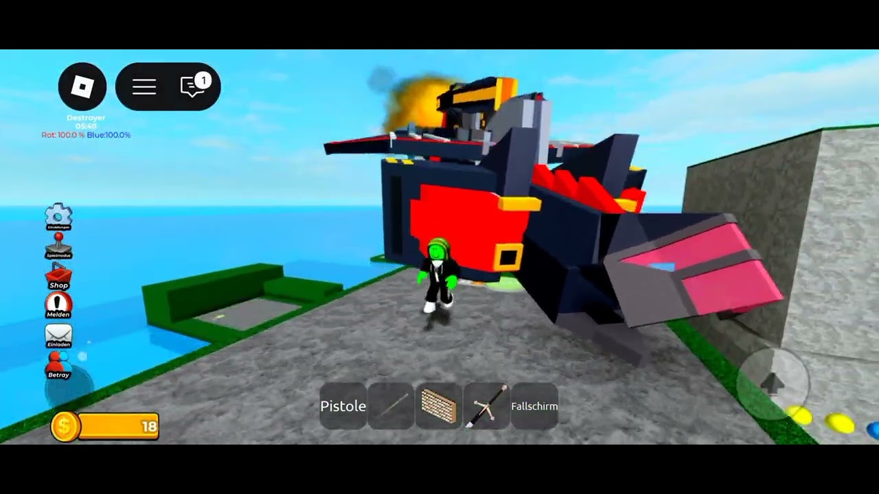 Mechahound pro (RED VS BLUE PLANE WARS!) part 1