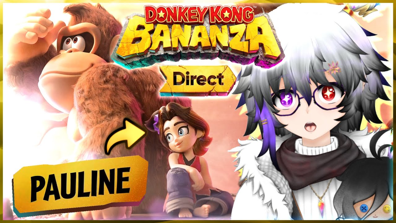 Little PAULINE?! Holy Shi-!😱 She Changes EVERYTHING!🤩 | Donkey Kong Bananza Direct Reaction