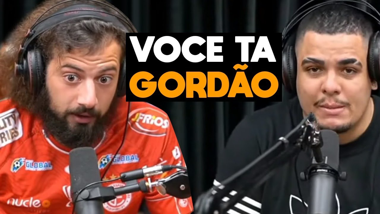 CARTOLOUCO CHAMA IG&Atilde;O DE GORDO E O CLIMA ESQUENTA! | CORTES CARTOLOUCO PODPAH #141