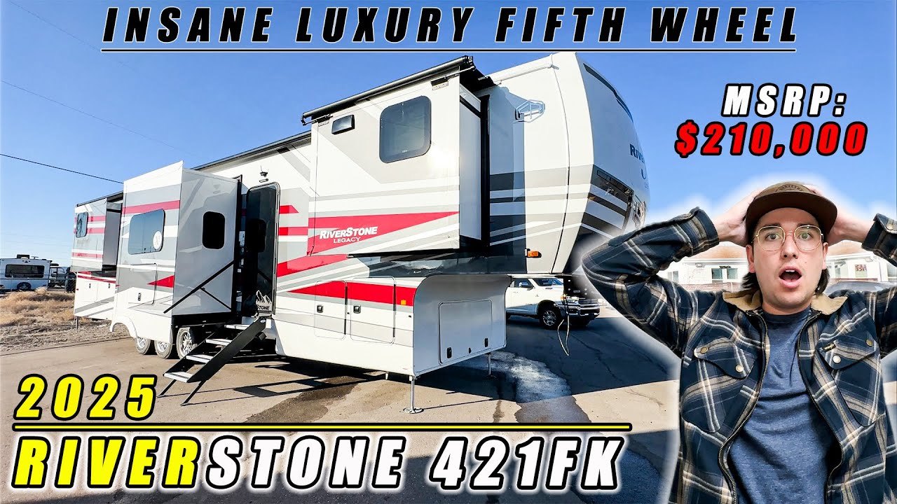2025 RIVERSTONE LEGACY 421FK: I CANT BELIEVE HOW INCREDIBLE THIS FIFTH WHEEL IS! LUXURY FIFTH WHEEL!