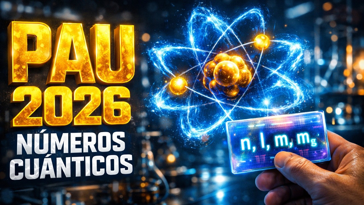N&uacute;meros Cu&aacute;nticos y el DNI del Electr&oacute;n Gu&iacute;a Completa para la PAU 2026