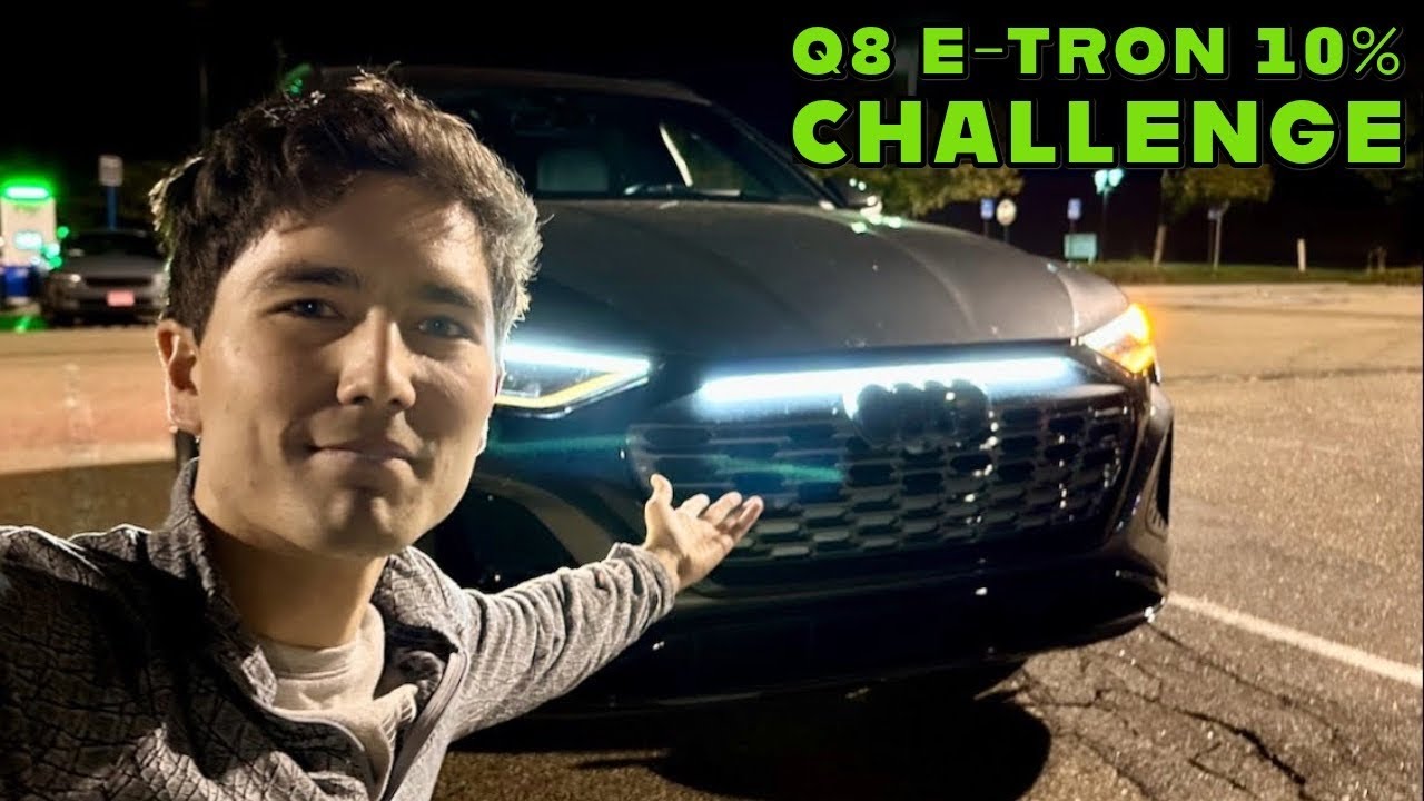Audi Q8 e-tron Takes On The 10% Challenge To Find Out If This Electric SUV Is A Good Road Tripper