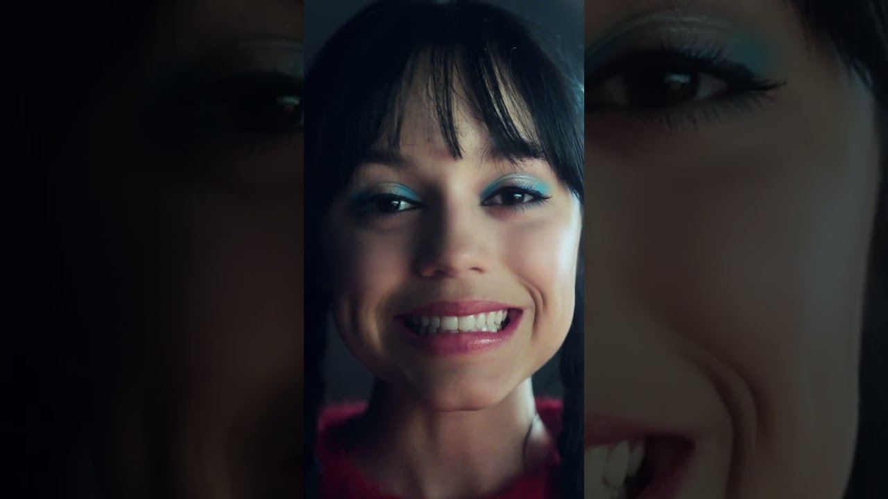 Уэнсдей: Яркое преображение😍😮(2025) #Уэнсдей2 #сериал #shorts