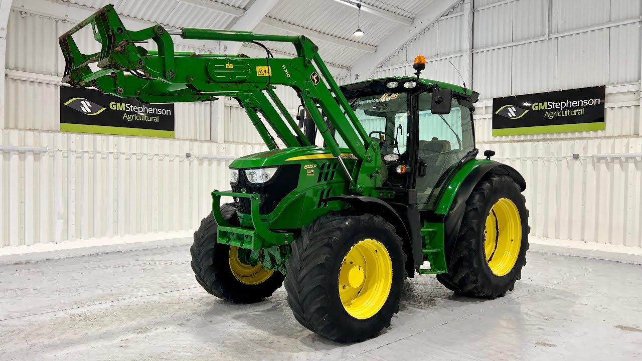 JOHN DEERE 6125R WALK AROUND