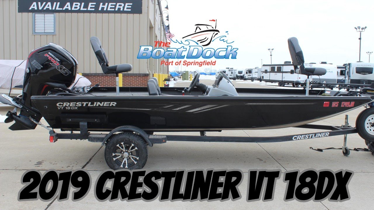 2019 Crestliner VT 18DX Bass Boat Walk-Through, Features & Fishing Setup