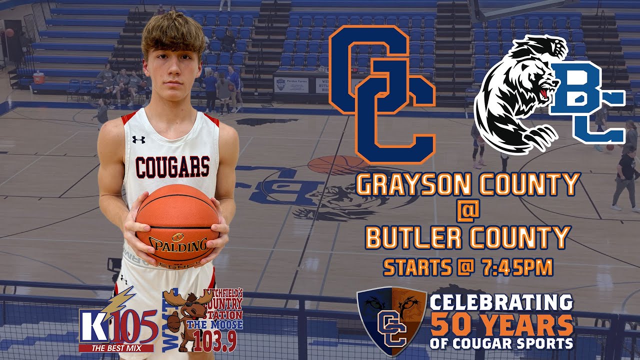 Grayson County Cougar Basketball @ Butler County