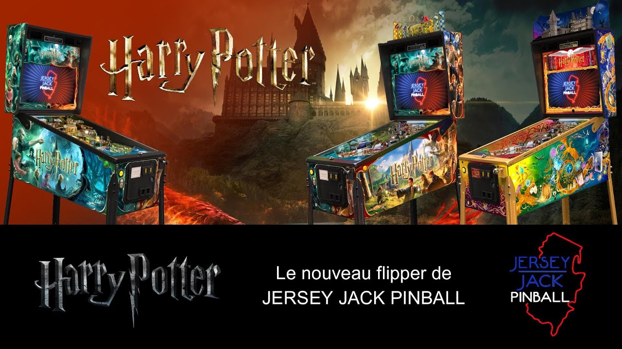 HARRY POTTER le nouveau flipper de Jersey Jack Pinball