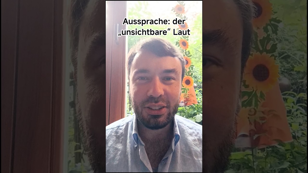 Ausspracheschule 11: der &bdquo;unsichtbare&ldquo; Laut- Glottisschlag #aussprache #deutsch #germanpronunciation