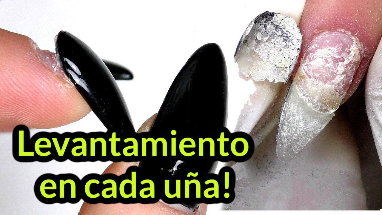 Retoque EXTREMO en UÑAS con LEVANTAMIENTO