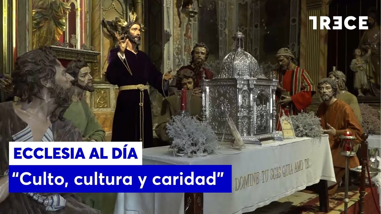 TRECE 'se cuela' en una cofradía de Sevilla para descubrir cómo montan los pasos de Semana Santa