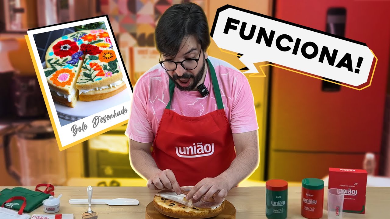 TESTE: Bolo Desenhado