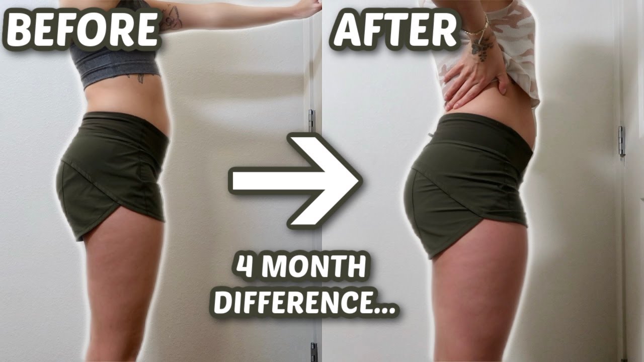 From slim to ✨THICC✨ - How I Built a BOOTY in 4 MONTHS (diet, workout routine + more) 🍑