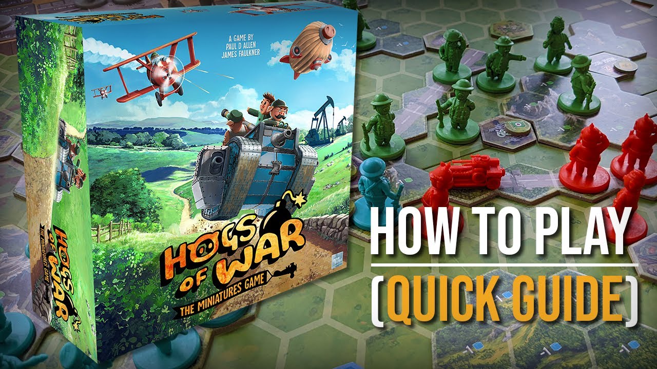How To Play Hogs of War The Miniatures Game