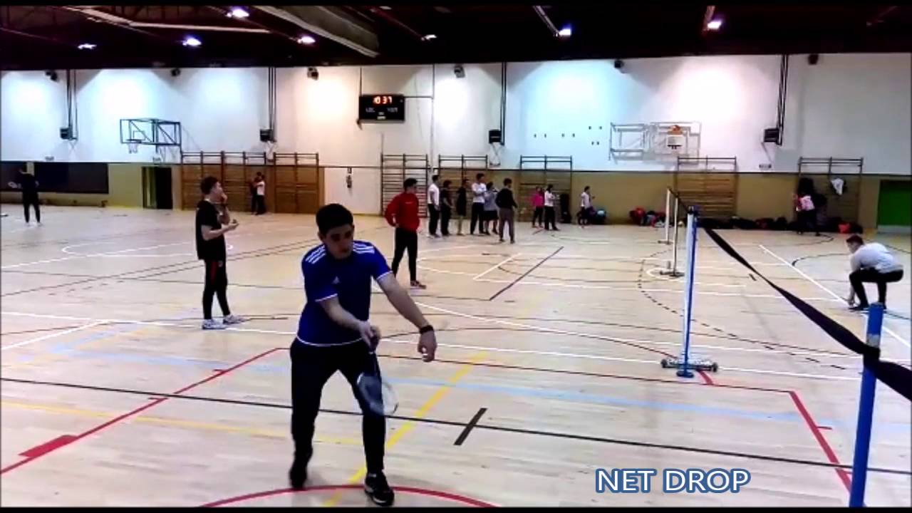 TIPOS DE GOLPES DE BADMINTON