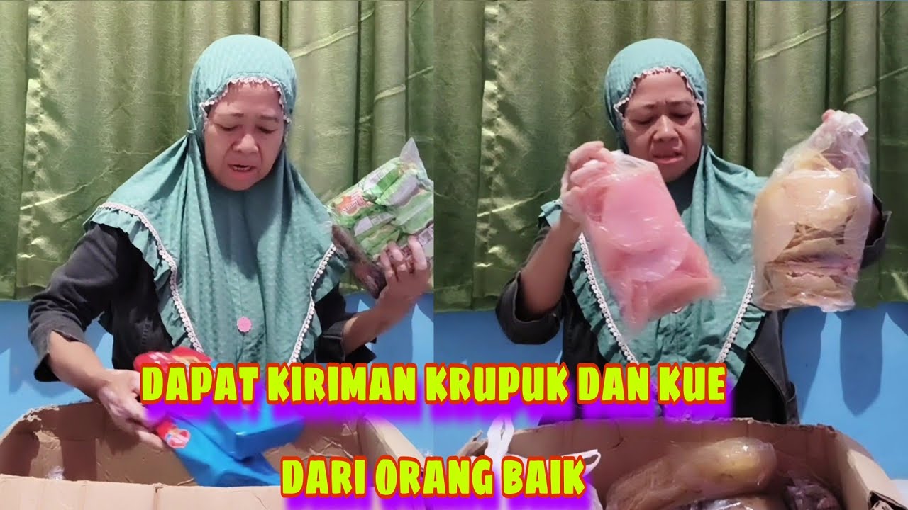 Dapat kiriman kue #sinauhurip #egoadriano #petualanganalamdesaku #pedulikemanusiaan #sosialodgj 